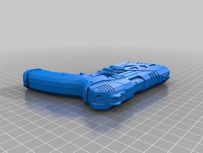 geleceğin tabanca 3d baskı halo 4 3d print model - Mito3D