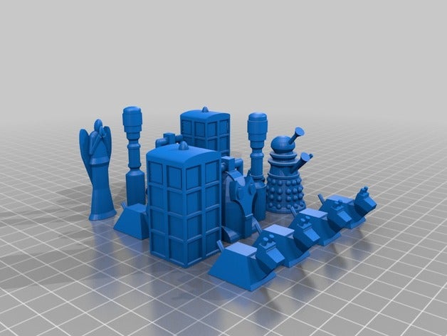 copia docter de ajedrez La impresión en 3d 3D print model - Mito3D