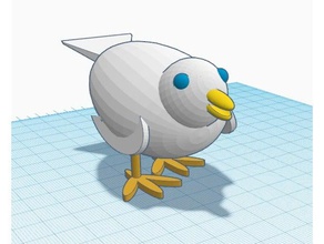 plump bird model 3d printing 3d print model - Mito3D