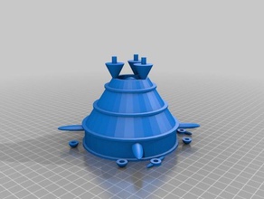 vimana 3d printing 3d print model - Mito3D