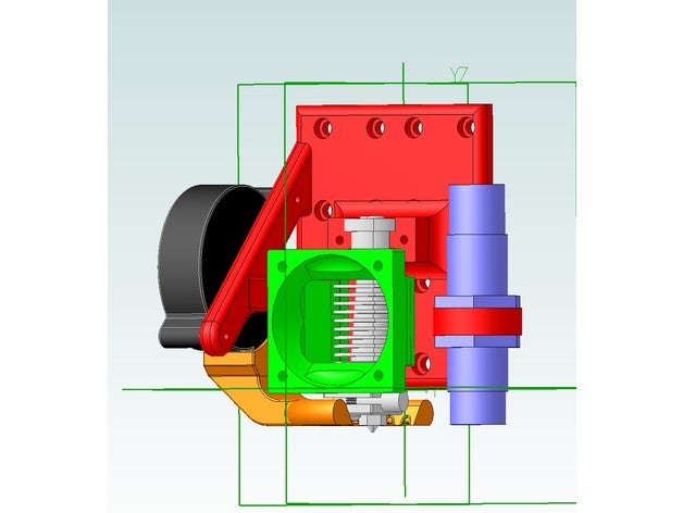 e3dv6 assembly working files 3d printer parts 3D print model - Mito3D