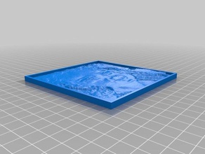 brooke 2d-Kunst kundengebundene 3d print model - Mito3D