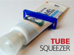 tubo spremiagrumi bagno famiglia il dentifricio 3d print model - Mito3D