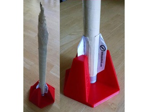 la carta a razzo fin guida di ingegneria aria air rocket funziona airrocketworks compressa 3d print model - Mito3D