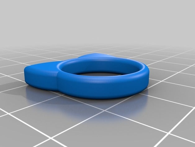 ring animal ears rings animals 3D print model - Mito3D