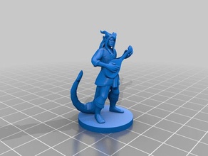 tiefling collection toys & games cleric d&d demon devil dnd dungeonsanddragons dungeons dragons fighter mage ranger rouge sorcerer warlock wizard 3d print model - Mito3D