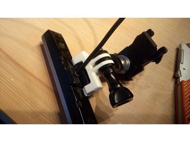 lg an-vc400 webcam gopro mount-adapter - Elektronik skype-Kamera 3D print model - Mito3D