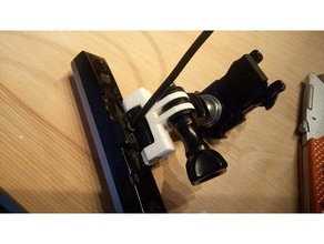 lg an-vc400 webcam gopro mount-adapter - Elektronik skype-Kamera 3d print model - Mito3D