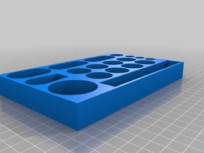 vape tray holder stand station 3d print model - Mito3D