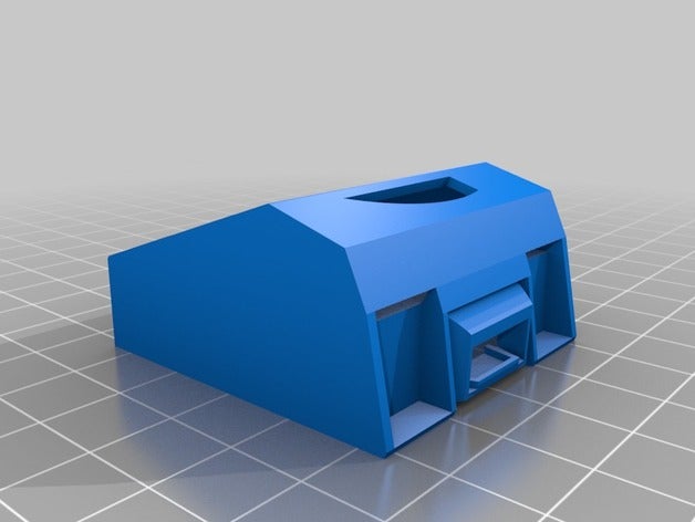 negativo vs pressione positiva basata v 2 orizzontale invertito doppio w condotto della ventola Le stampanti 3d la dell'aria coperchio tevo delta piccolo mostro lm 3D print model - Mito3D