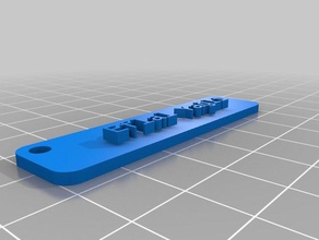 eflal ya l sinais e logotipos personalizado 3d print model - Mito3D