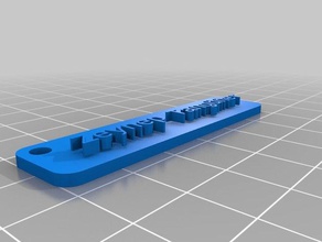 zeynep tang ner sinais e logotipos personalizado 3d print model - Mito3D