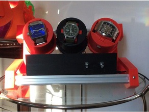 automatic watch winder gadgets dresser nema17 3d print model - Mito3D