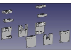 vulcanus max z-Tisch-Konvertierung 3d-Drucker Teile corexy freecad opensource print-Bett z-Tabelle 3d print model - Mito3D