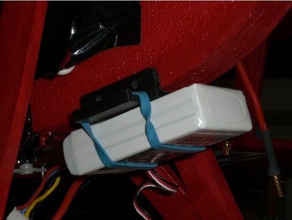 battery holder fokker dri rc plane r c vehicles 3d print model - Mito3D