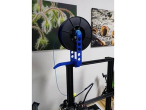 support de bobine creality cr-10 L'imprimante 3d pièces filament 3d print model - Mito3D