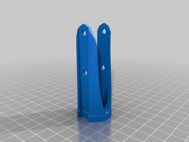 supporto motore alare 19 mm La stampa 3d 3D print model - Mito3D