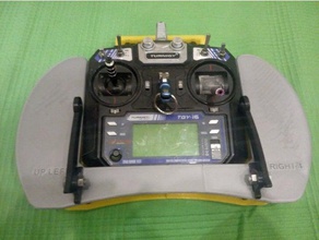 transmitter tray flysky i6 turnigy r c vehicles 3d print model - Mito3D