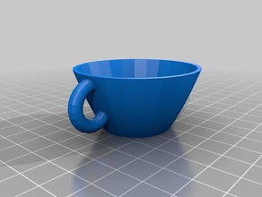 de la copa cocina y comedor 3d print model - Mito3D