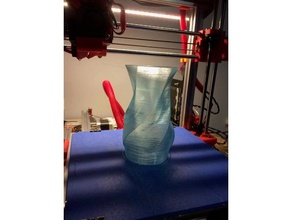 odd twist vase decor spiral mode 3d print model - Mito3D