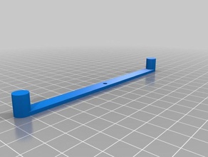 my customized simple center finder - parametric 130mm hand tools 3d print model - Mito3D