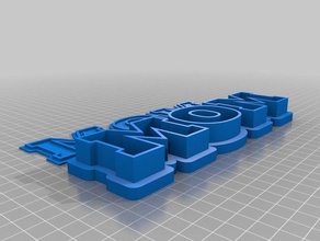 mom text box lid containers customized 3d print model - Mito3D