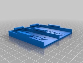 led copper wire remotes holder organization 3d print model - Mito3D