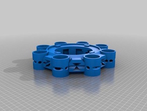 tesla coil hub physics & astronomy nikola 3d print model - Mito3D