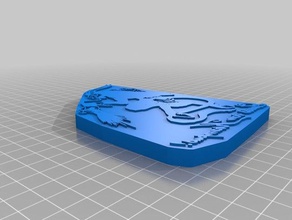 krampus timbro segni e loghi su misura 3d print model - Mito3D