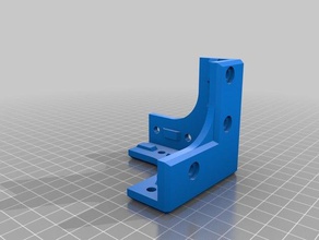 2020 corner bracket 3d printer parts extrusion 3d print model - Mito3D