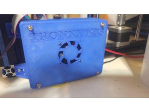 tronxy x5s main board cover 3d printer parts 3d print model - Mito3D