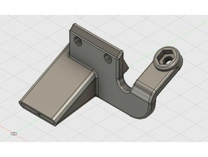 i3 duplicateur simple arrière ventilateur refroidisseur L'imprimante 3d de pièces cocon créer le contact wanhao 3d print model - Mito3D