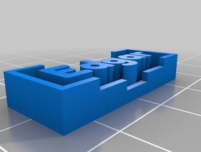edgar de l'apprentissage personnalisé 3d print model - Mito3D
