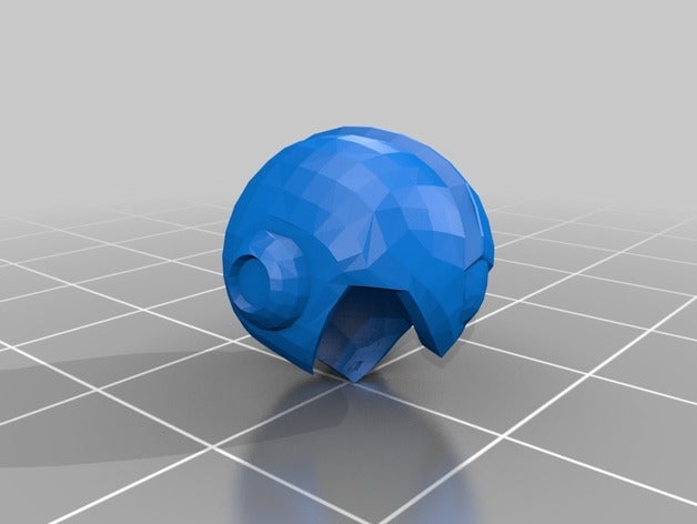 megaman x Helm video-Spiele megamanx rockman 3D print model - Mito3D