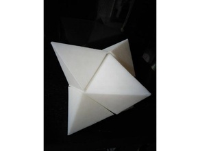 cube pyramid decoration 3d printing geometry sculpture 3d print model - Mito3D