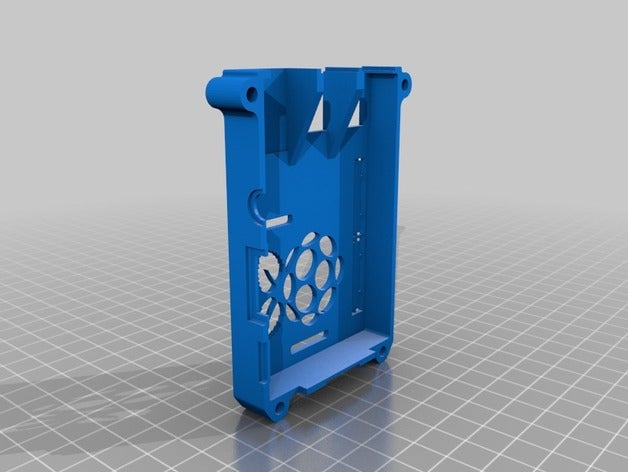 raspberry pi 3 case cover logo electronics 3D print model - Mito3D