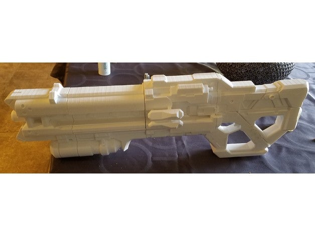 soldier 76 large rifle props cosplay overwatch 3D print model - Mito3D