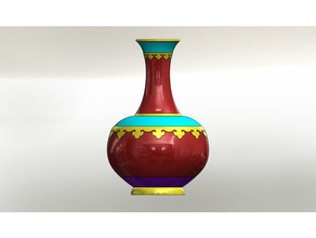 vase 3d printer accessories art flower jars 3d print model - Mito3D