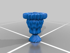 urn gelecek matematik sanatı 3d print model - Mito3D