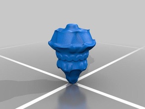 süslü vazo matematik sanatı 3d print model - Mito3D