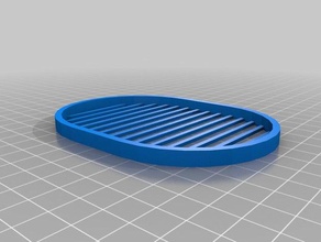 my customized soap dish bathroom 3d print model - Mito3D