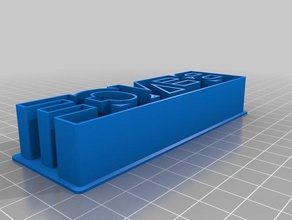 my customized bence 30 cookie cutter kitchen & dining 3d print model - Mito3D