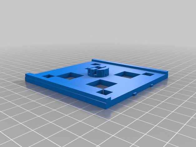 3d-slash große-Basis 3D print model - Mito3D