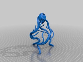 pera poste sculture art soprammobile luce la scultura ombra stl 3d print model - Mito3D