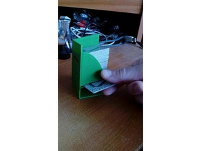 carcassonne-Plättchen-Spender Spielzeug & game Zubehör 3d print model - Mito3D