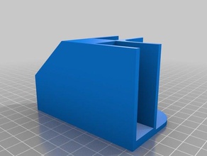 my customized shelfie 19mm x r foot wall mount organization osb 3d print model - Mito3D