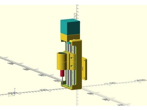 corexy plotter macchine utensili 3d print model - Mito3D