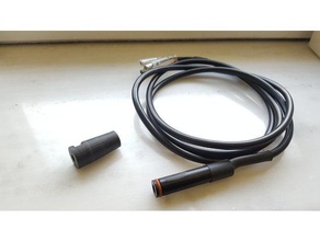 adapter honda dominator digitaler Tacho-signal-Kabel automotive Kabel digital Motorrad Drehzahlmesser 3d print model - Mito3D