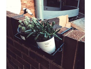balcony pot plant holder outdoor & garden 3d print model - Mito3D