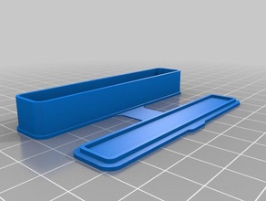 havalon usado lâmina cotainer recipientes personalizado 3d print model - Mito3D